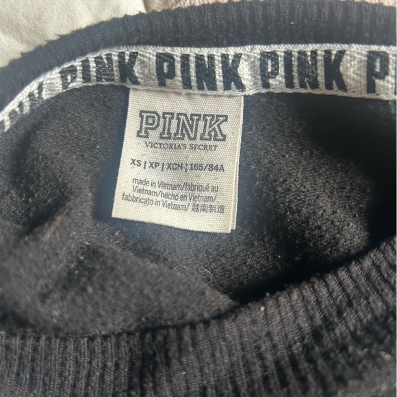 VS PINK Long Sleeve Top w/ Open Shoulders - Picture 2 of 3